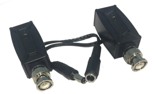CCTV Video Balun Passive Twisted Pair  Video DC Data